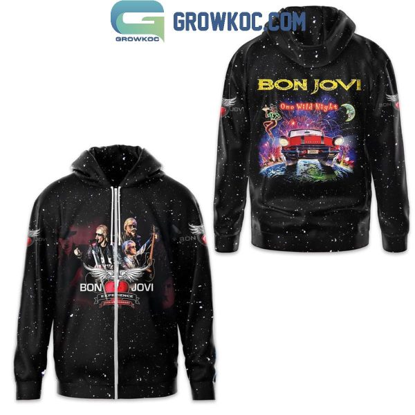 Bon Jovi One Wild Night Hoodie T-Shirt