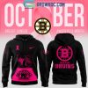 Boston Bruins 2024 Breast Cancer Awareness Month Hoodie T-Shirt