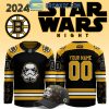 Boston Bruins The Night Of Star Wars Fan 2024 Personalized Hockey Jersey