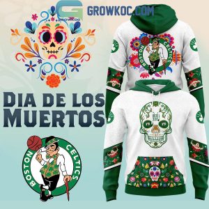 Boston Celtics NBA Champions Dia de Muertos 2024 Hoodie T-Shirt