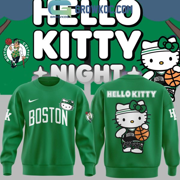 Boston Celtics The Memories Of Hello Kitty Night Hoodie Long Pants