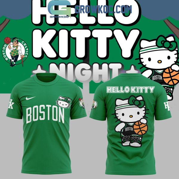 Boston Celtics The Memories Of Hello Kitty Night Hoodie Long Pants