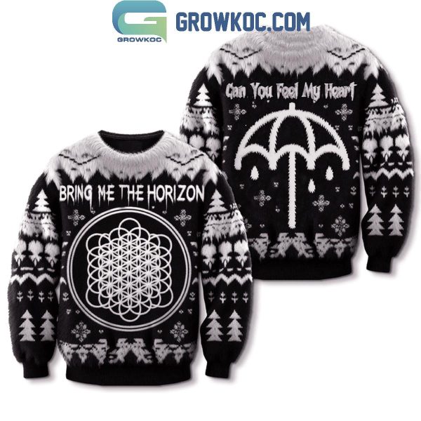 Bring Me The Horizon Can You Feel My Heart 2024 Christmas Ugly Sweater