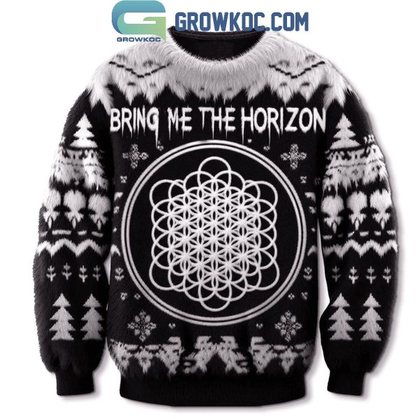 Bring Me The Horizon Can You Feel My Heart 2024 Christmas Ugly Sweater