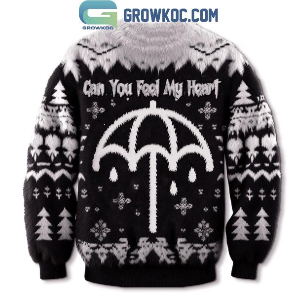 Bring Me The Horizon Can You Feel My Heart 2024 Christmas Ugly Sweater