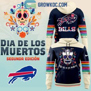 Buffalo Bills 2024 NFL Dia De Los Muertos Proud Team Hoodie T-Shirt