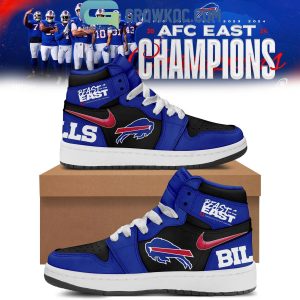 Buffalo Bills AFC East Division Champions 2024 Air Jordan 1 Shoes