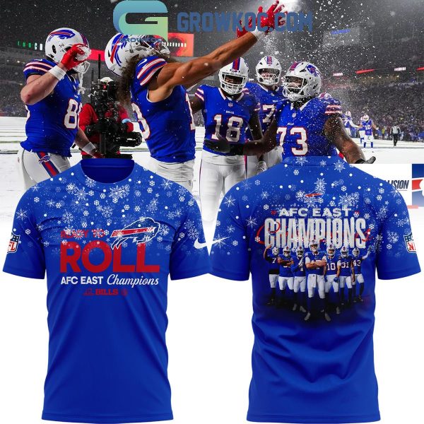 Buffalo Bills Christmas With AFC East Division Champions 2024 Hoodie T-Shirt