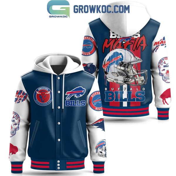 Buffalo Bills Football 2025 Bills Mafia Baseball Jacket