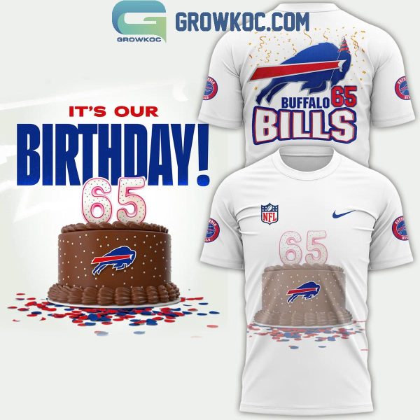 Buffalo Bills Happy 65th Birthday 2024 Hoodie T-Shirt