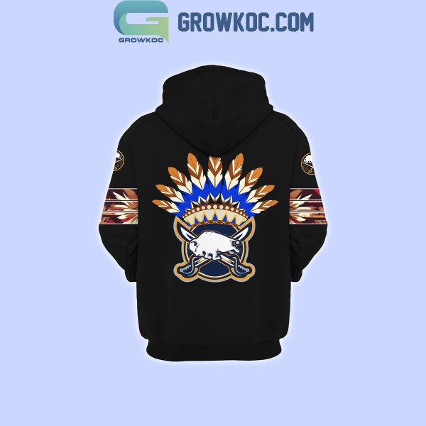 Buffalo Sabres Our Team Native American Heritage Hoodie T-Shirt