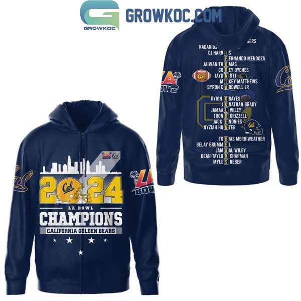 California Golden Bears Champions Of LA Bowl 2024 Hoodie T-Shirt