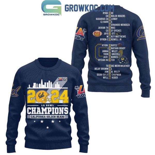 California Golden Bears Champions Of LA Bowl 2024 Hoodie T-Shirt