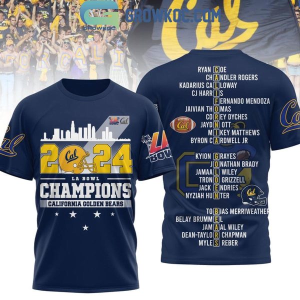 California Golden Bears Champions Of LA Bowl 2024 Hoodie T-Shirt