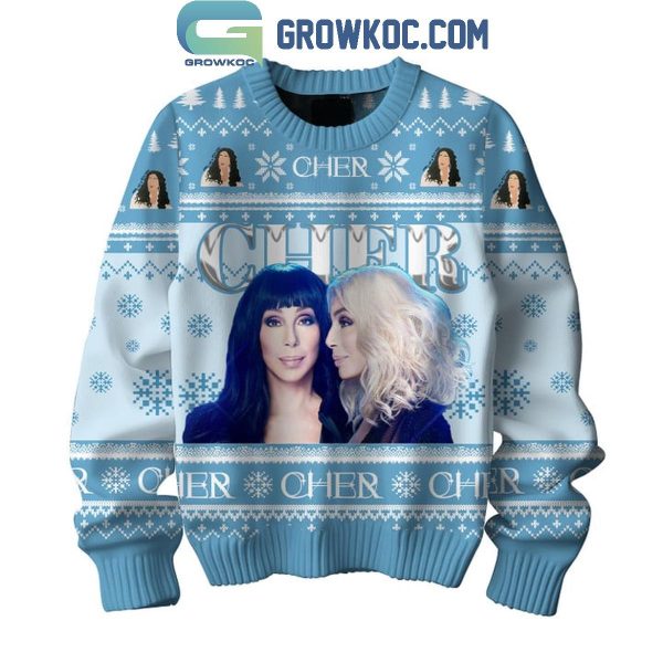 Cher Cher Cher 2024 Merry Chermas Christmas Ugly Sweater