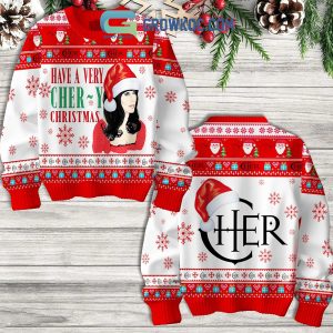 Cher Have A Very Chery Christmas 2024 Ugly Sweater