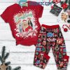 Snoopy Rockin’ Around Christmas Peanuts 2024 Tree Fleece Pajamas Set