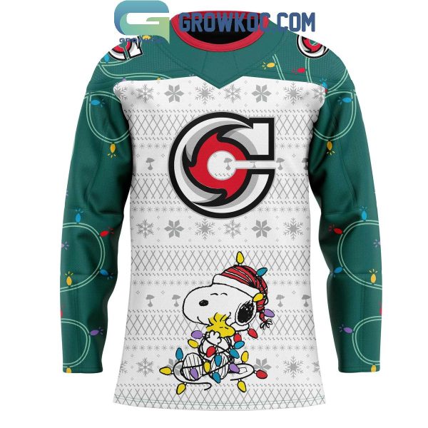 Cincinnati Cyclones Snoopy And His Peanuts Team 2024 Hockey Jersey