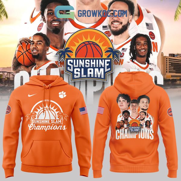 Clemson Tigers Go Tigers Sunshine Slam Champions 2024 Hoodie T-Shirt