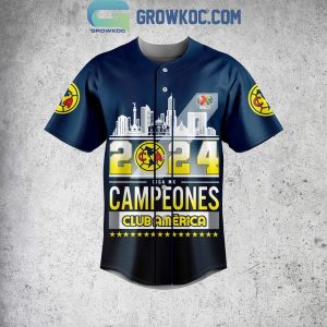 Club America El Equipo De La Historia Liga MX Campeones Baseball Jersey