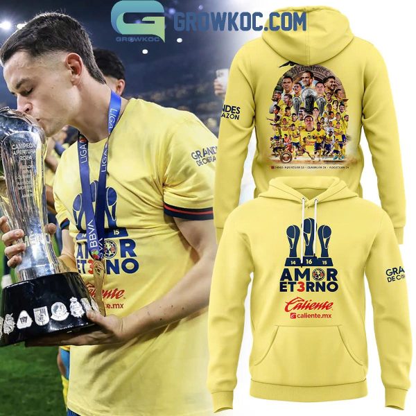 Club America Football Champions Of  2024 Liga MX Hoodie T-Shirt