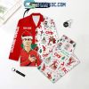 Billie Eilish I Love Eilish Merry Christmas 2024 Polyester Pajamas Set