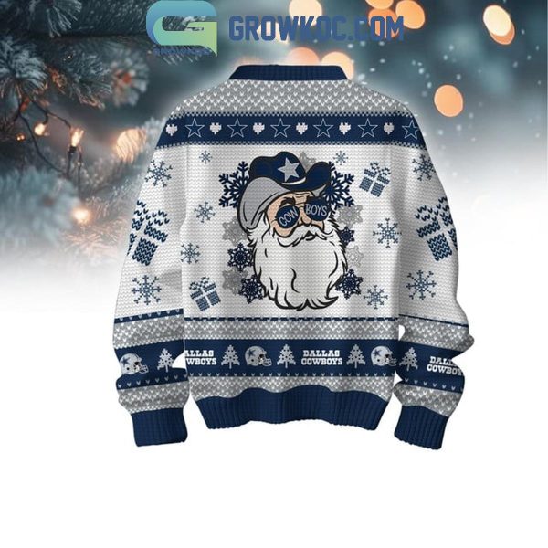 Dallas Cowboys I’m Just A Chill Guy Who Loves Cowboys Christmas Ugly Sweater