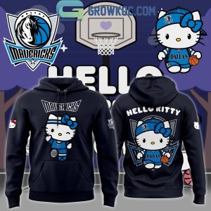 Dallas Mavericks Hello Kitty Just Stay Cool 2024 Hoodie T-Shirt