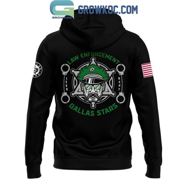 Dallas Stars 2024 For Law Enforcement Appreciation Day Hoodie T-Shirt