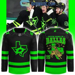 Dallas Stars Dutch Down In Dallas 2024 Personalized Hockey Jersey