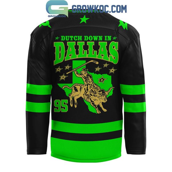 Dallas Stars Dutch Down In Dallas 2024 Personalized Hockey Jersey