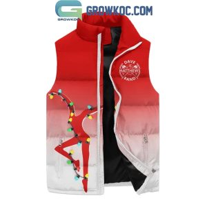 Dave Matthews Band Is All I Want For Christmas Sleeveless Puffer Jacket