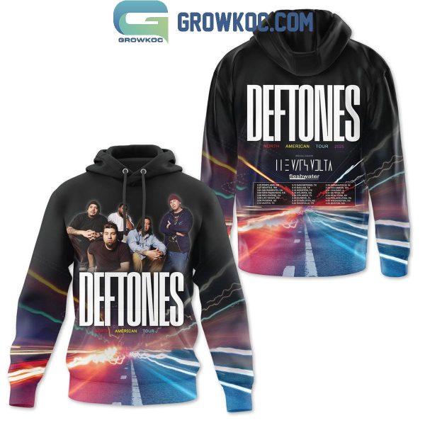 Deftones Tour 2025 North America Fresh Water Hoodie T-Shirt