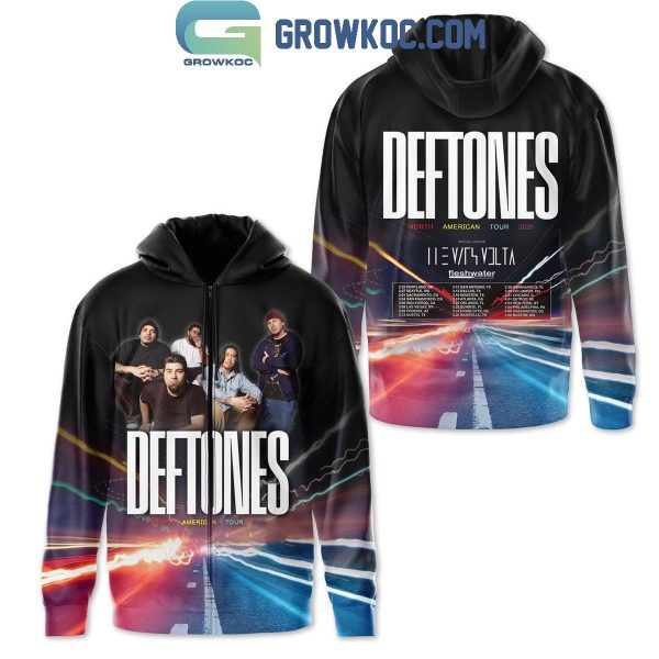 Deftones Tour 2025 North America Fresh Water Hoodie T-Shirt