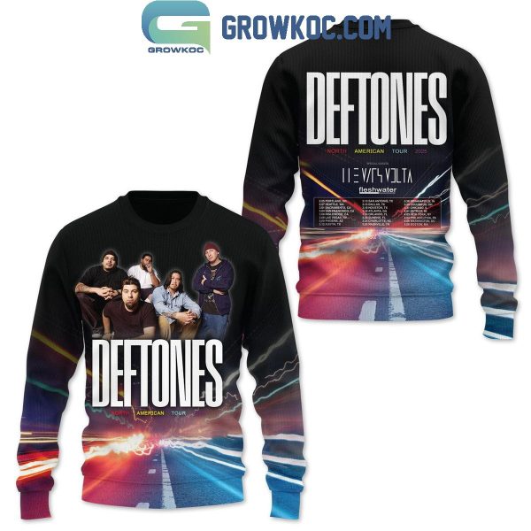 Deftones Tour 2025 North America Fresh Water Hoodie T-Shirt