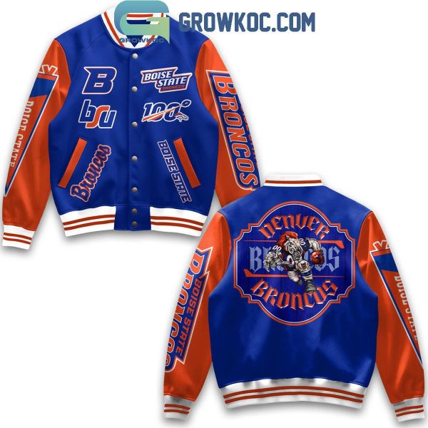 Denver Broncos BSU 2024 Football Team New Challenge Baseball Jacket