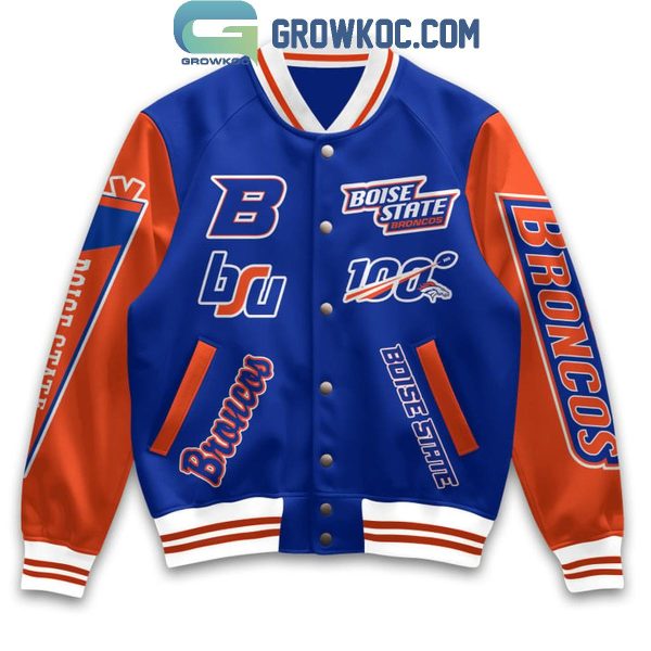 Denver Broncos BSU 2024 Football Team New Challenge Baseball Jacket