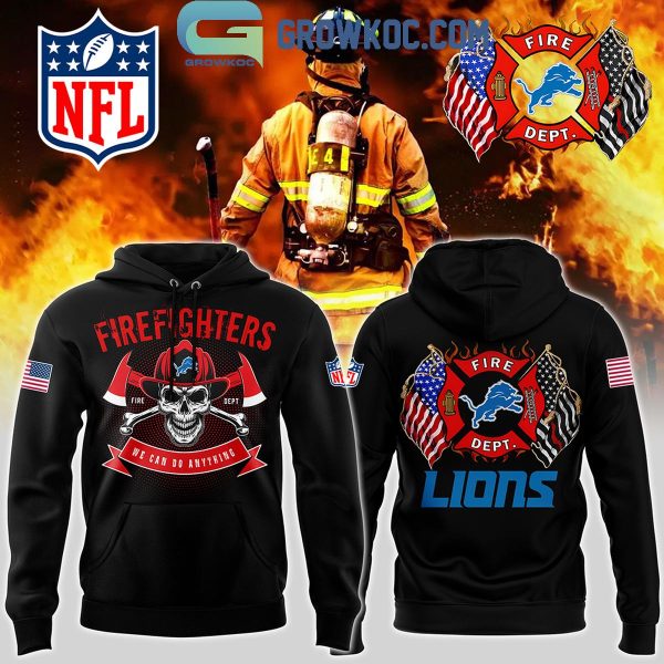 Detroit Lions Night Of 2024 Firefighter Appreciation Celebrate Hoodie T-Shirt