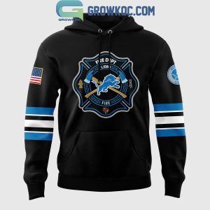 Detroit Lions Night Of Firefighter Appreciation Celebrate Hoodie Long Pants