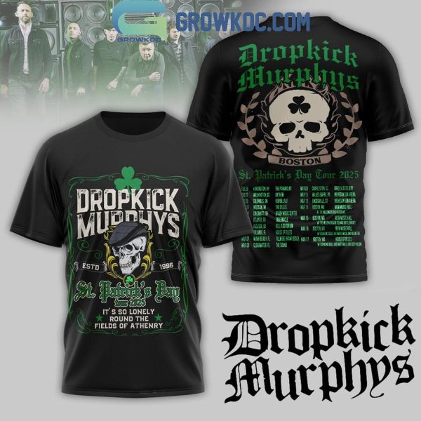 Dropkick Murphys St. Patrick’s Day It’s So Lonely Hoodie T-Shirt