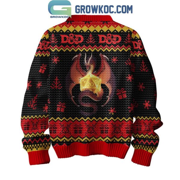 Dungeons & Dragons Honor Among Thieves 2024 Christmas Ugly Sweater