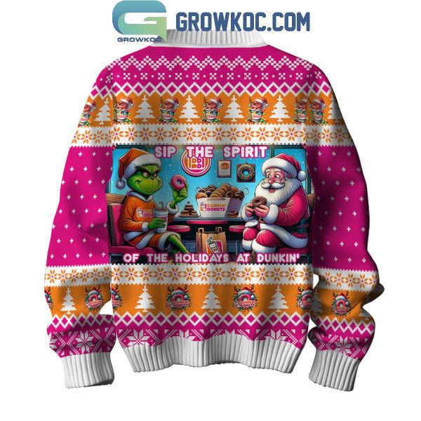 Dunkin’ Donuts Sip The Spirit Of The Christmas At Dunkin’ Ugly Sweater