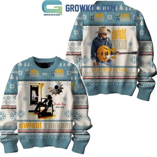 Dwight Yoakam Every Step We Take Lead Where The Future Beams Ugly Sweater