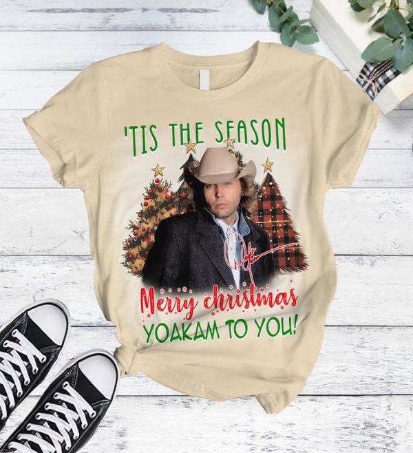 Dwight Yoakam Tis The Season Merry Yoakam Christmas 2024 Fleece Pajamas Set