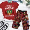 Hozier I Love Hozier Christmas Time Fleece Pajamas Set