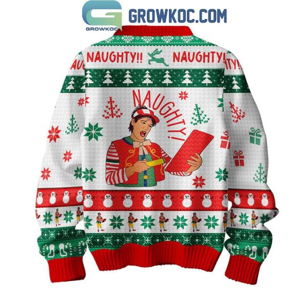 Elf What’s Your Name Naughty Christmas Ugly Sweater