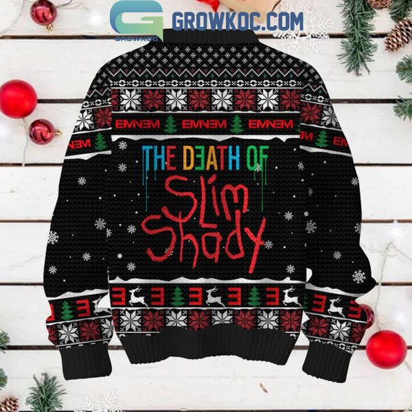 Eminem The Death Of Slim Shady Christmas Ugly Sweater