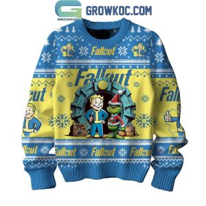 Fallout Vault-Tec Happy Holidays The Grinch 2024 Christmas Ugly Sweater