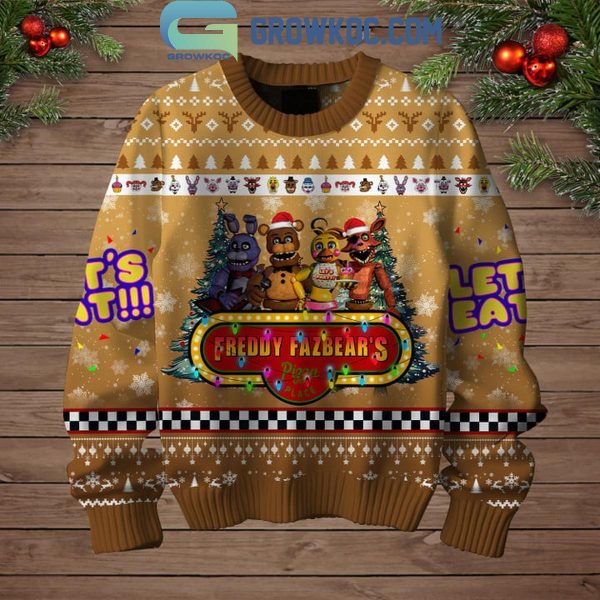 Five Night At Freddy’s I Survived In 2024 Christmas Ugly Sweater