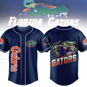 Florida Gators Go Gators Football Baseball Jersey